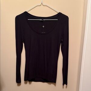 Black Long Sleeve Women's Top